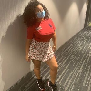 Zara floral skort Size medium